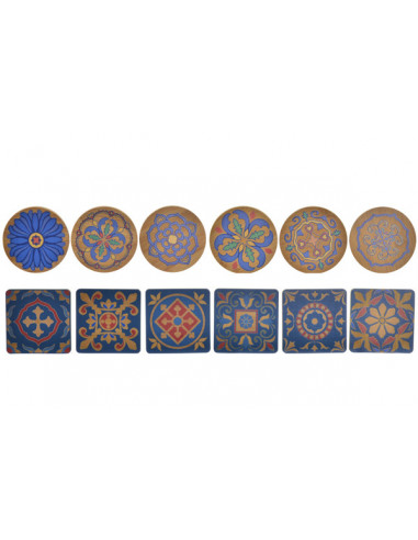 POSAVASOS BAMBU SET 6