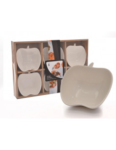 BOL APERITIVO SET-6 MANZANA BL 2