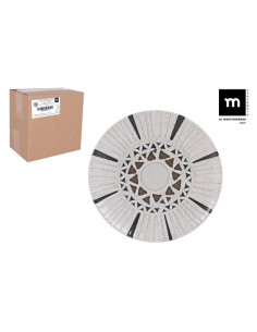 PLATO POSTRE STONEWARE B.MONA 2