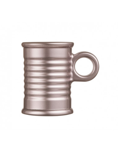 TAZA CAFE VIDRIO CONSERVE ROSA