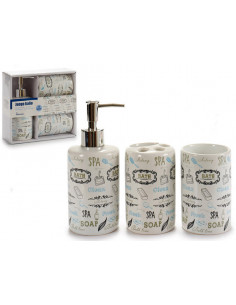 LOTE 3 PIEZAS BAÑO CERAMICA 2