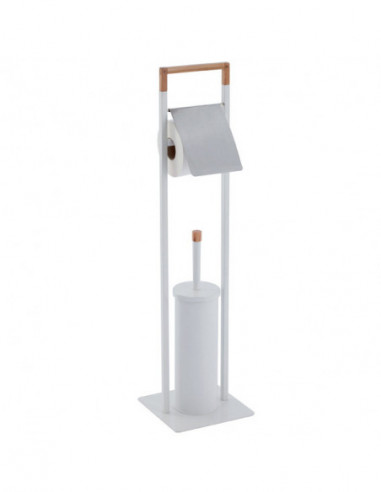 ESCOBILLERO+PORTARROLLOS PIE