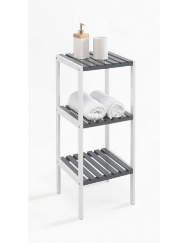ESTANTERIA 3/B NATURE BCO/GRIS