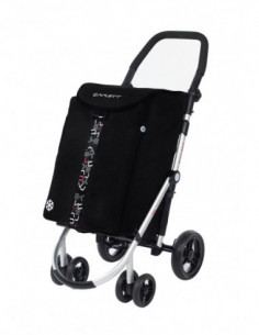 CARRO COMPRA 4R C/B.CONG NEGRO 2