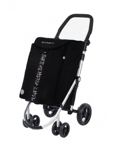 CARRO COMPRA 4R C/B.CONG NEGRO