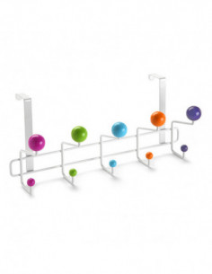 COLGADOR PUERTA METAL 10 P. 2