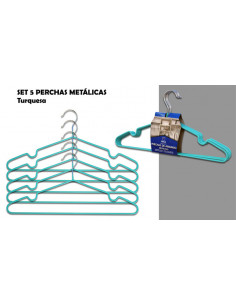 PERCHA METAL ANTIDES. SET-5 AZ 2
