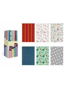 PAPEL REGALO DELUXE SURTIDO 2