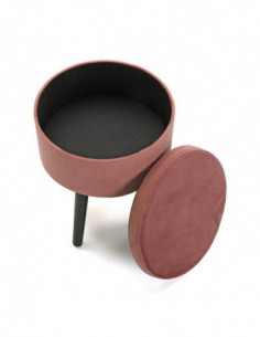 POUF-BAUL TERRACOTA TERCIOPEL 2