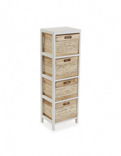 MUEBLE AUX. 4 CESTAS BLANCO 2