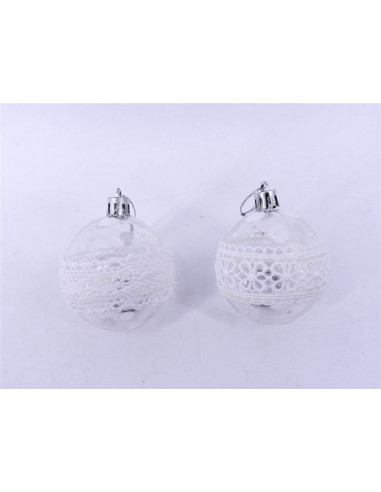 BOLA TRANSPARENTE ENCAJE