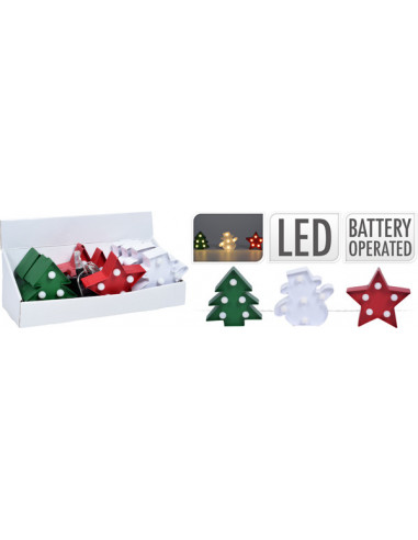 ADORNO NAVIDAD CON LED