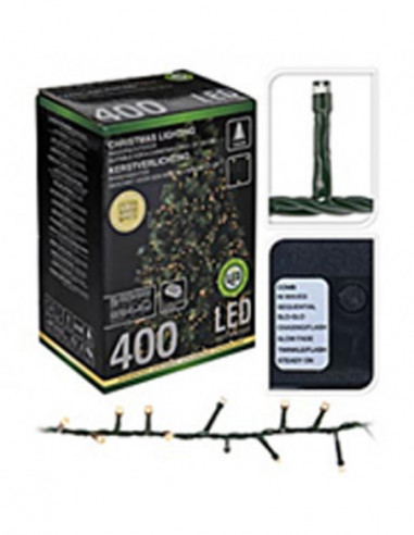 LUCES LEDS 400UDS BLANCO CALID