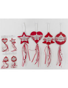 COLGANTE NAVIDAD ROJO SURT 2