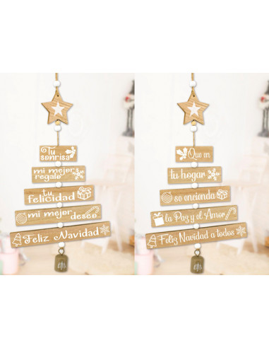 COLGANTE ARBOL NAVIDAD