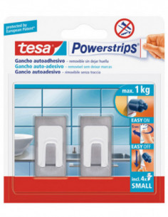 GANCHO S METAL PLACO RECTANGUL