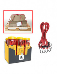 PULPO GOMA RED. 6 BRAZOS 8 MM