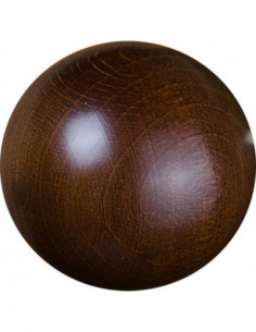 TERMINAL MADERA BOLA BL2 NOGAL