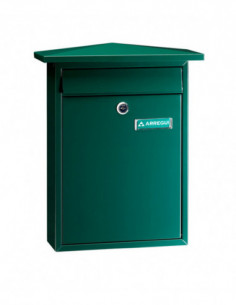 BUZON EXTERIOR ACERO VERDE