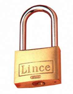 CANDADO LATON LLAVES IGUAL A L