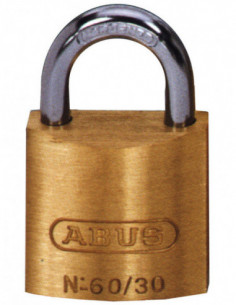 CANDADO LATON LLAVES IGUALES