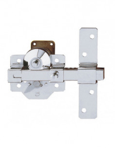 CERROJO SEGURIDAD CROMADO