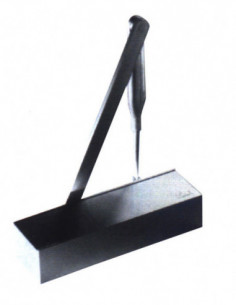 CIERRAPUERTA PLATA EN 3-4