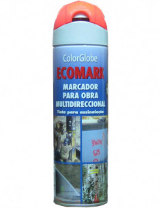 MARCADOR OBRA ECOMARK ROJO