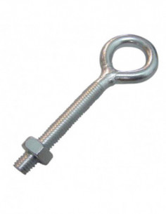 HEMBRILLA C/TUERCA M6 C/100 ZN