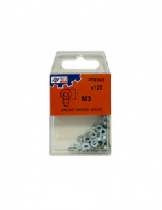 ARANDELA PLANA ZN C/43 PZS