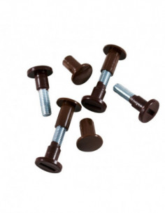 TORNILLO ENSAMBLAR MARRON BL 4