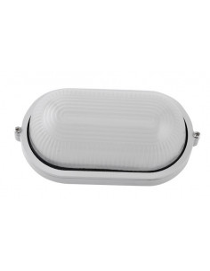 APLIQUE PARED OVAL NEGRO