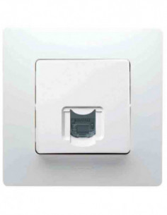 TOMA TELEFONO RJ11 BCO