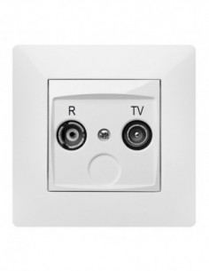 BASE TV EMPOTRAR BLANCO