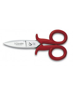 TIJERA ELECTRICISTA ROJA