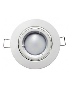 FOCO LED O EMPOTRAR BLCO GU10