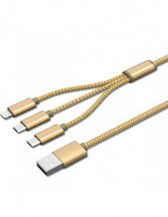 CABLE CONEXION USB 3 EN 1