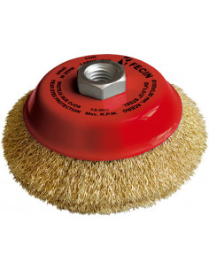 CEPILLO CONICO LATONADO M14