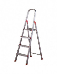 ESCALERA ALUMINIO UNICA 4 PELD