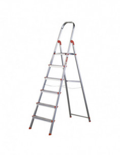 ESCALERA ALUMINIO UNICA 6 PELD