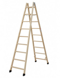 ESCALERA MADERA P PLANO 5PELD