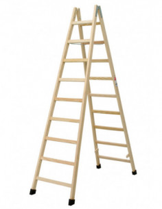 ESCALERA MADERA P CANTO 7PELD