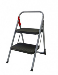 TABURETE 2 PELDAÑOS M/10 NEGRO