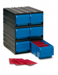 CONTENEDOR CAJON 6 ESTANTES