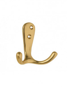 COLGADOR DOBLE LATON PULID N 6