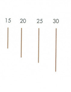 CLAVO 0,6X30MM S/CAB C/20000