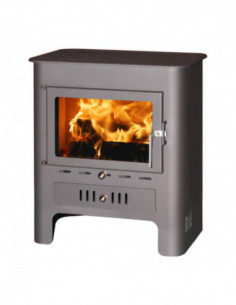 ESTUFA LEÑA NEGRA S/TRASERA