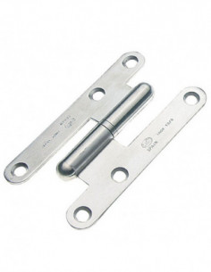 PERNIO C/REDONDO INOX IZDA