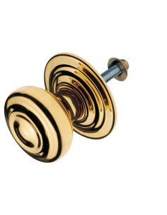 POMO PUERTA ENTRADA LATON PUL.