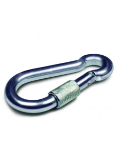 MOSQUETON BOMBERO C/SEGURO ZN